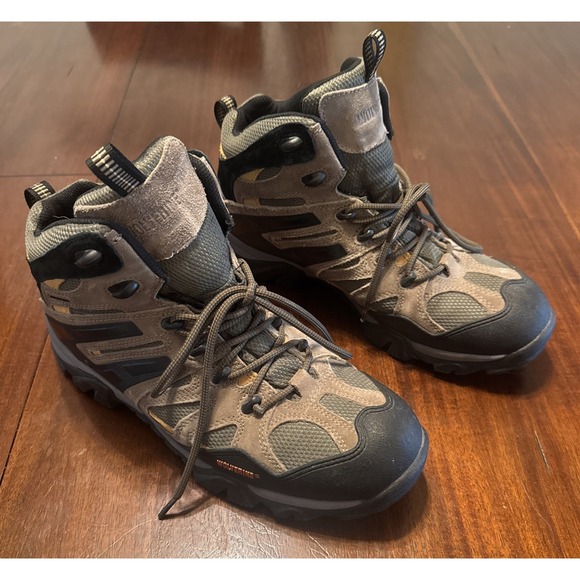 Wolverine Other - Wolverine Men's 11M Waterproof Hiking‎ Boots W05745 Brown Black Leather Mesh